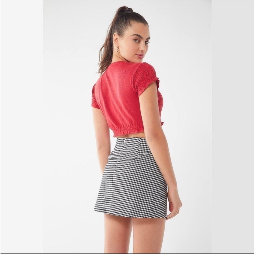 Urban outfitters gingham mini skirt - Picture 3 of 3